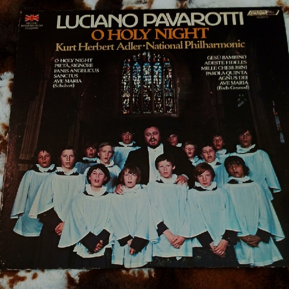 O Holy Night Vinyl Record - Black